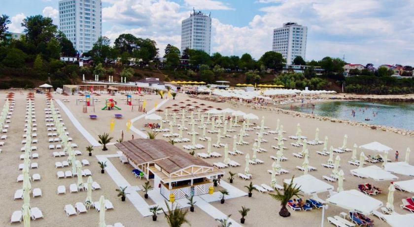 Complex Hotelier Steaua De Mare - Hotel Meduza Eforie Nord Exterior foto
